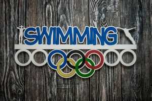 Холдер для спортивных медалей  Плавание